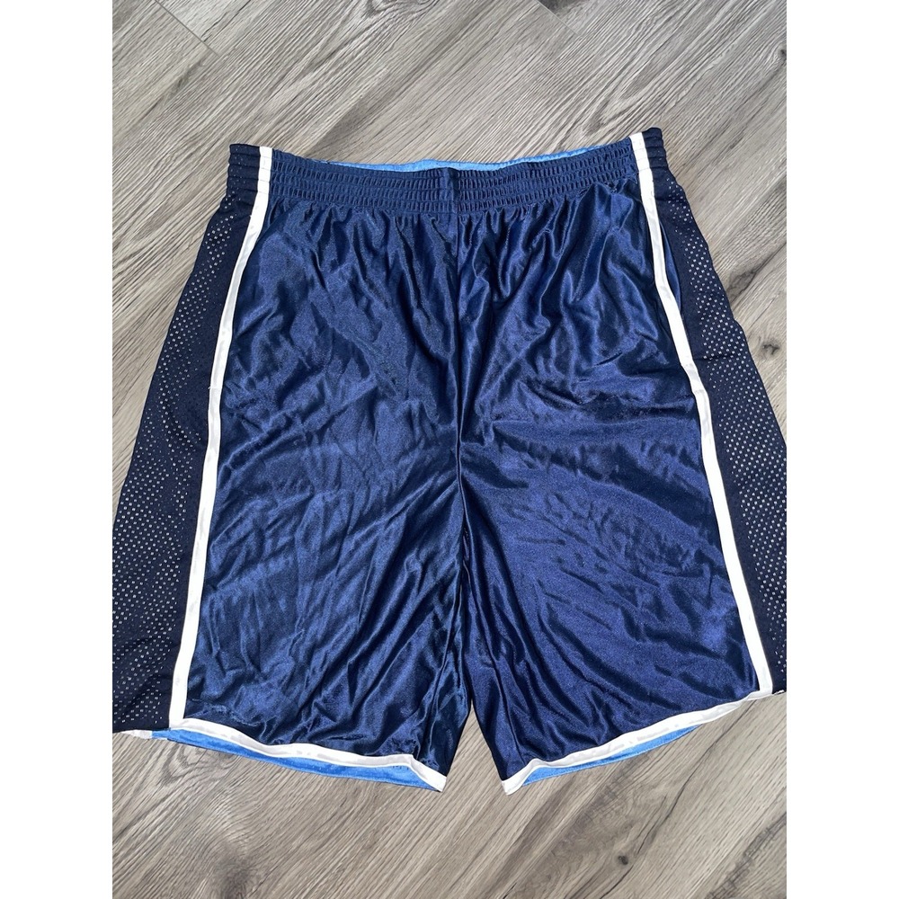 Vintage Open Trails Reversible Basketball Shorts Shiny Mesh Size XL